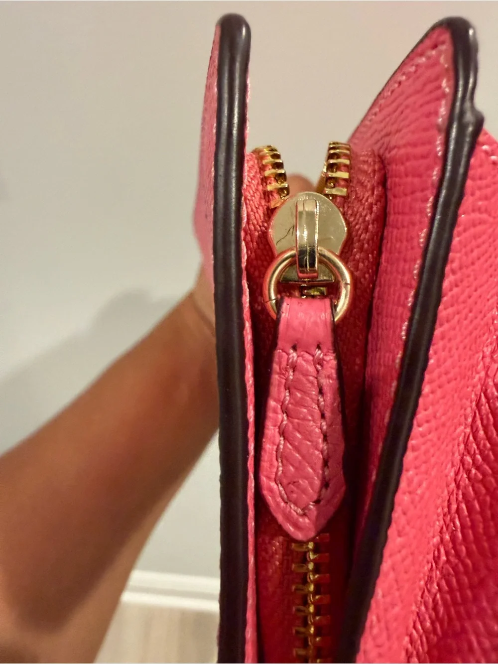 COACH Pink Leather Wallet - Picture 8 of 10